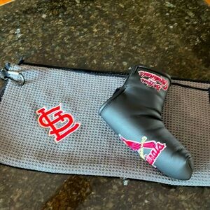 Golf towel and Putter Cover